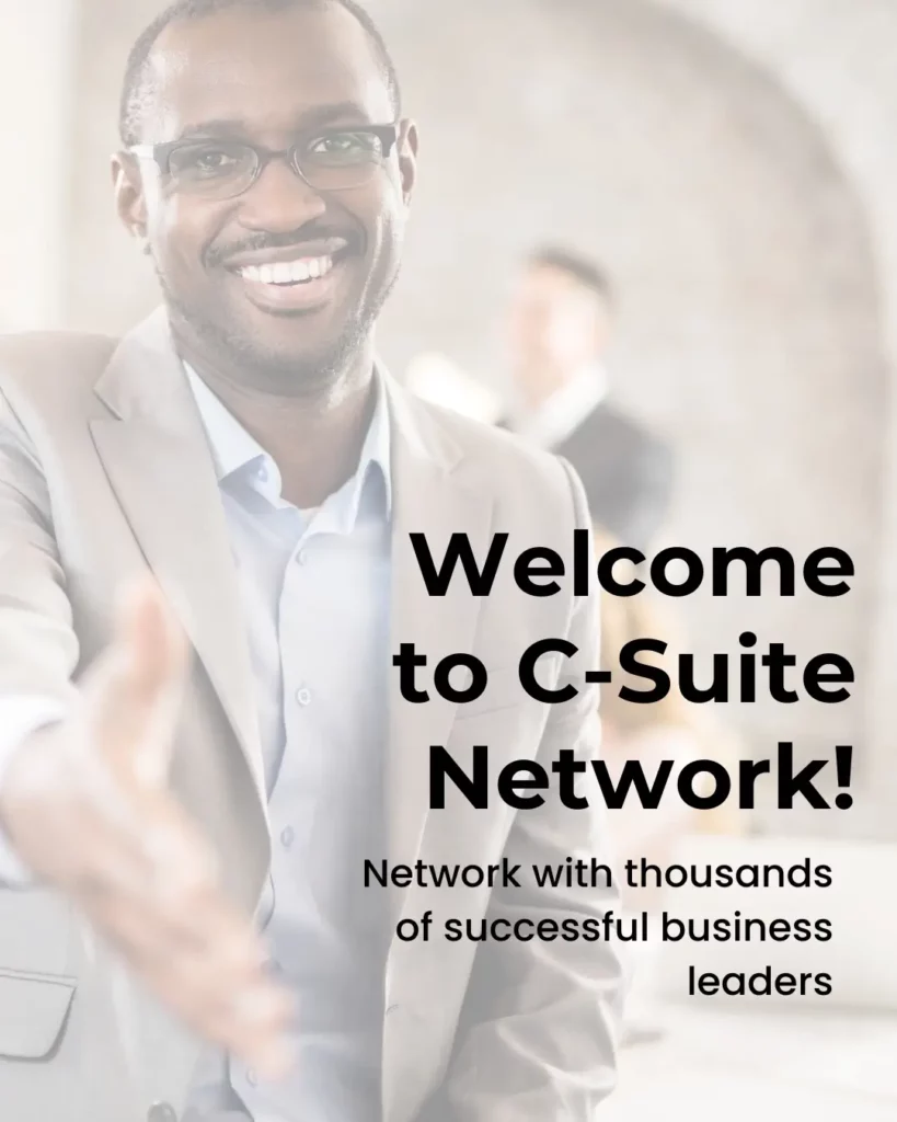 c-suite, c-suite network