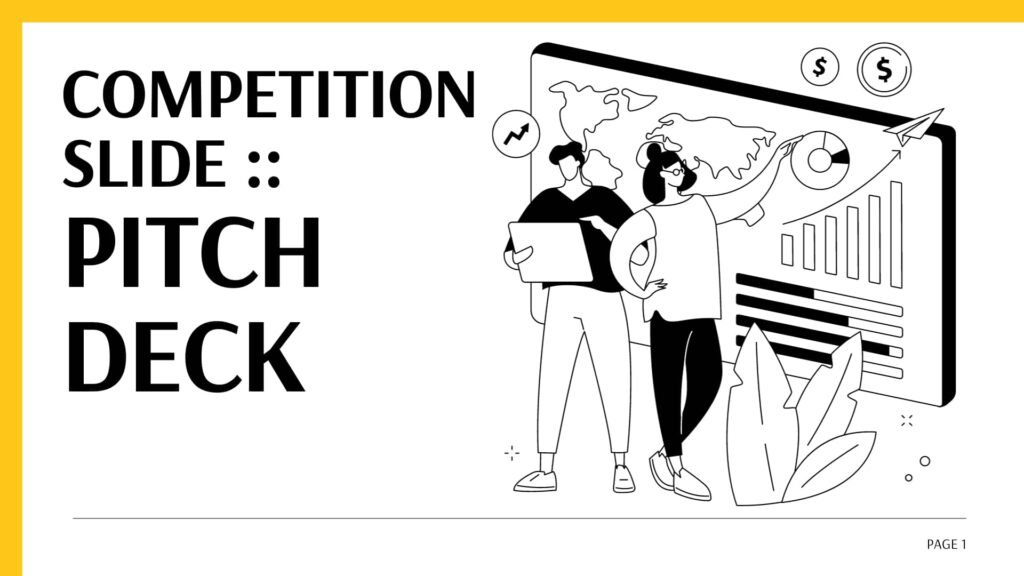 competition slide in a pitch deck